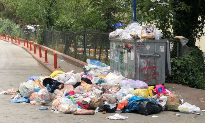 Burası Türkiye’nin Başkenti! Çankaya sokakları çöpten geçilmiyor!.