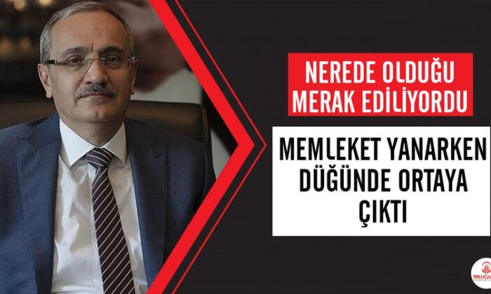 Memleketin ciğerleri yanarken THK’ya atanan kayyum arkadaş düğünde kurtlarını döküyormuş!.