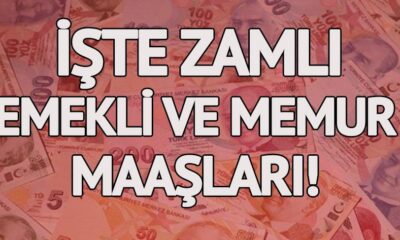 Gelen son zamlarla birlikte en düşük memur maaşı 4 bin 881 liraya yükseldi..