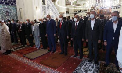 Cumhurbaşkanı Erdoğan, Bayramı Namazını KKTC’de kıldı!.