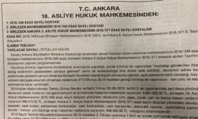 FETÖ elebaşı Gülen’e gazete ilanıyla 6 milyon liraya yakın tebligat..
