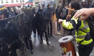 Fransa yine karıştı! Halk “kahrolsun diktatörlük” sloganlarıyla sokaklarda..