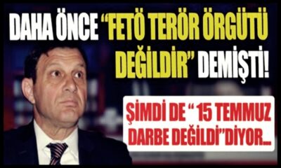 “FETÖ terör örgütü değildir” diyen Türker Ertürk, bu kez “15 Temmuz darbe değildi” dedi!. (video haber)