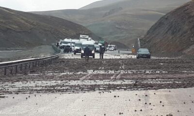 Hakkari-Van karayolunda heyelan, Erciş’te 13 köyde taşkın..