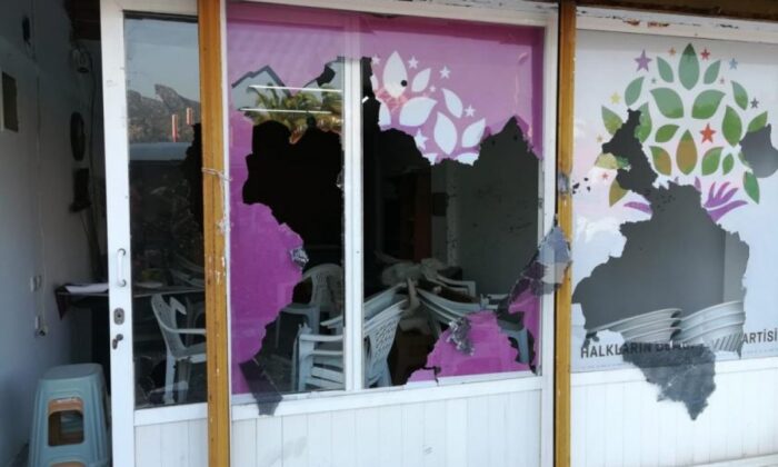 HDP Marmaris ilçe binasına saldırıda FETÖ bağlantısı..