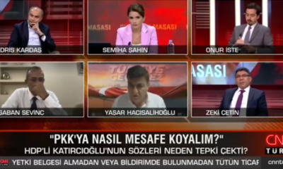 Canlı yayında tansiyon yükseldi! “PKK propagandası yapmaktan vazgeçin!.” (video haber)