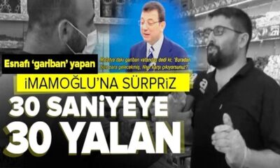İmamoğlu’nun Kanal İstanbul’u sorduğu için gariban ilan ettiği esnaf konuştu! “30 saniyeye 30 tane yalan katmış!.” (video haber)