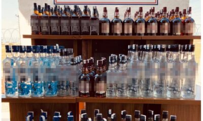 Tekirdağ’da beyaz eşyaların içine gizlenmiş 306 litre kaçak içki yakalandı!.