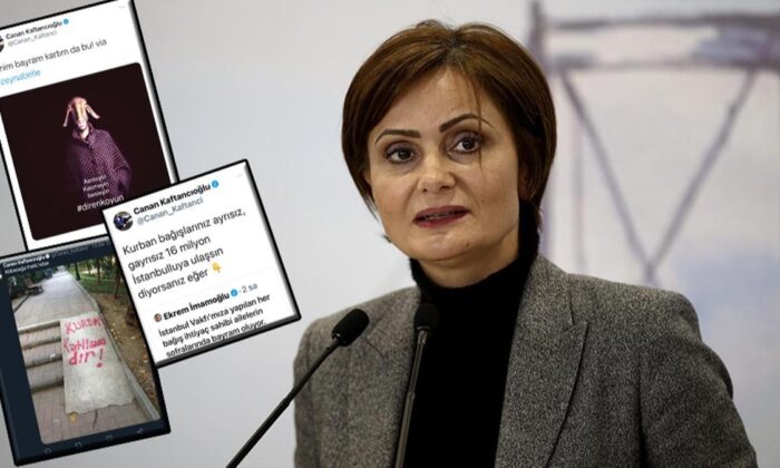 Böyle ikiyüzlülük görülmedi! Müslümanların inancıyla “diren koyun” diye dalga geçen Kaftancıoğlu, şimdi kurban bağışı istiyor!.