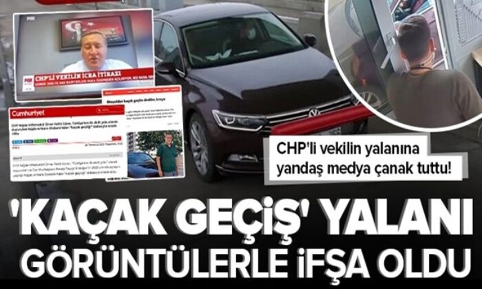 CHP’li vekil Ömer Fethi Gürer’in HGS yalanı böyle patladı!. (video haber)