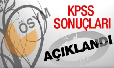 KPSS sonuçları açıklandı!.