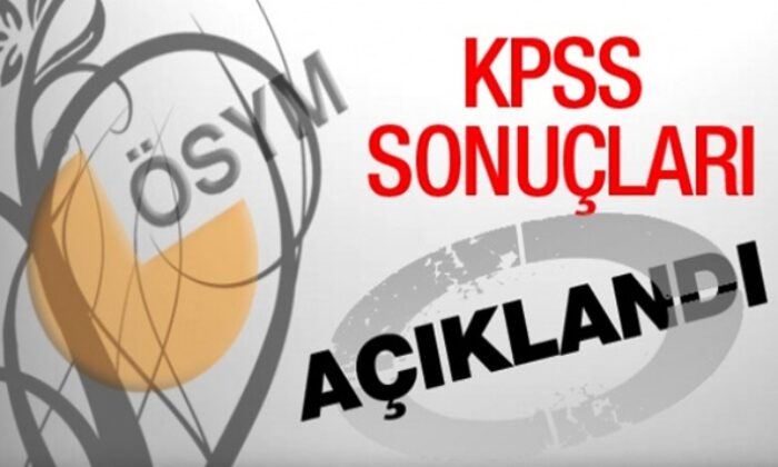 KPSS sonuçları açıklandı!.