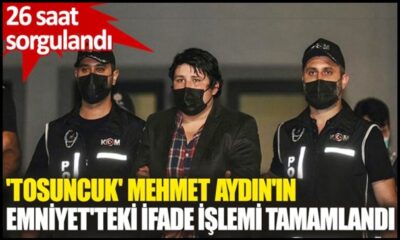 26 saat paraları nasıl yediğini anlattı! Tosuncuk Mehmet Aydın’ın emniyetteki sorgusu tamamlandı!.