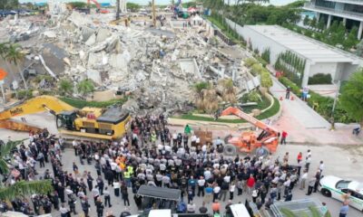 Miami’de çöken 13 katlı binanın enkazından 56 ceset çıkarıldı, 86 kişiden ümit kesildi!.