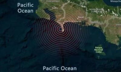 Panama’da şiddetli deprem..
