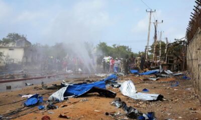 Somali’de bomba yüklü araçla polis konvoyuna saldırı..