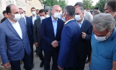 Süleyman Soylu’dan Konya’da katledilen ailenin yakınlarına taziye ziyareti..