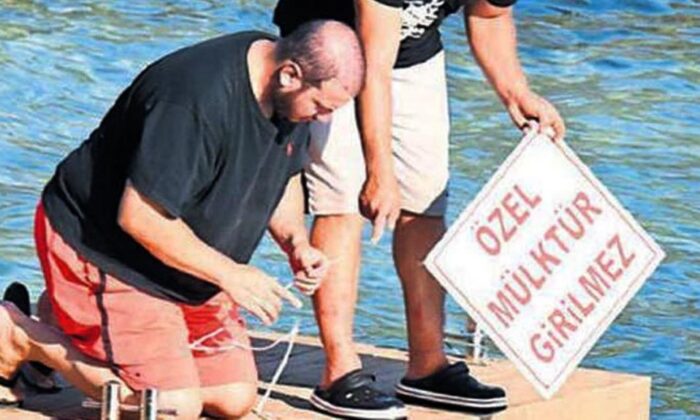 Devletin arazisine çöküp villası için özel iskele yaparken suçüstü yakalanan Şahan’ın savunmasına bak!. Kazdağları’nı savunduğu için linç ediliyormuş!.