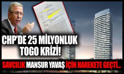 CHP’de 25 milyonluk Togo krizi! Savcılık Mansur Yavaş’ı soruşturmak için bakanlıktan izin istedi!.