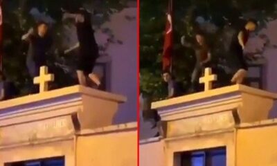 Başkan Erdoğan, kiliseye yapılan saygısızlığa tepki gösterdi!.