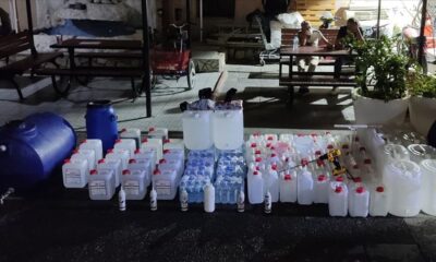 İzmir’de sahte içki operasyonu..