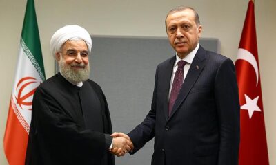 Cumhurbaşkanı Erdoğan Hasan Ruhani ile görüştü!.