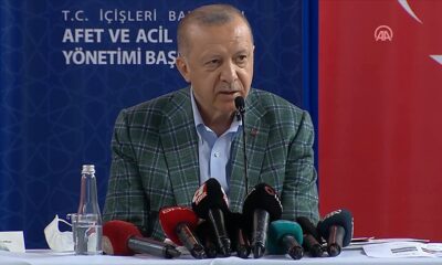Cumhurbaşkanı Erdoğan Manavgat’ta yaptığı incelemelerin ardından açıklamalarda bulunuyor!. #CANLI