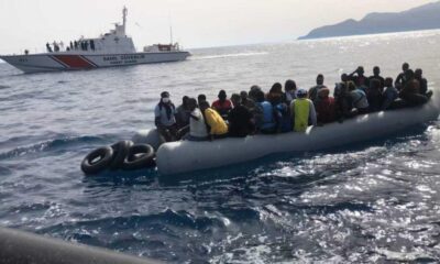 Yunanistan unsurlarınca Türk kara sularına itilen 39 düzensiz göçmen kurtarıldı!.