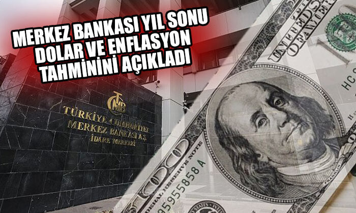 Merkez Bankası, yıl sonu dolar ve enflasyon tahminini açıkladı!.