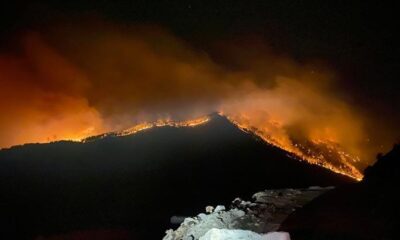 Türk Silahlı Kuvvetlerinden yangın söndürme faaliyetlerine destek..