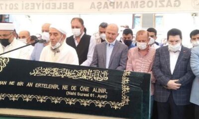 Süleyman Soylu’nun amcası son yolculuğuna uğurlandı!.