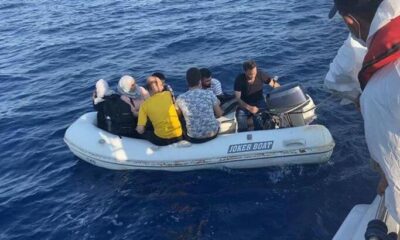 Bodrum’da Yunanistan unsurlarınca Türk Kara Sularına itilen 6 düzensiz göçmen kurtarıldı!.