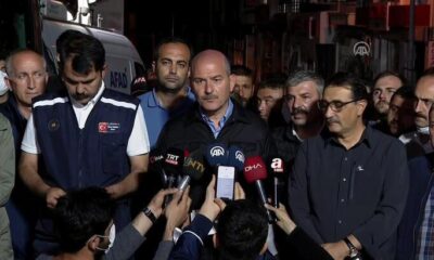 Bakanlar afet bölgesinden son durumu bildirdi!.