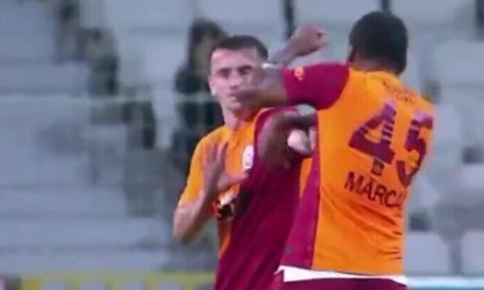 Galatasaraylı futbolcular arasında kavga! Marcao, Kerem Aktürkoğlu’na kafa attı!.