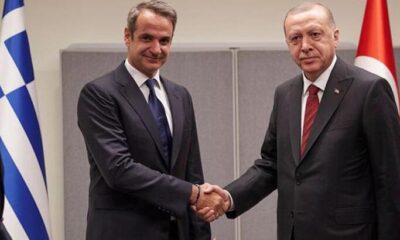 Cumhurbaşkanı Erdoğan, Miçotakis ile görüştü!.