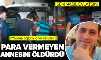 Para vermeyen annesini 10 yerinden bıçakladı!.