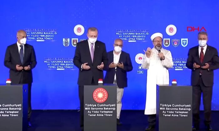 Ay Yıldız Projesi’nin temeli dualarla atıldı!.