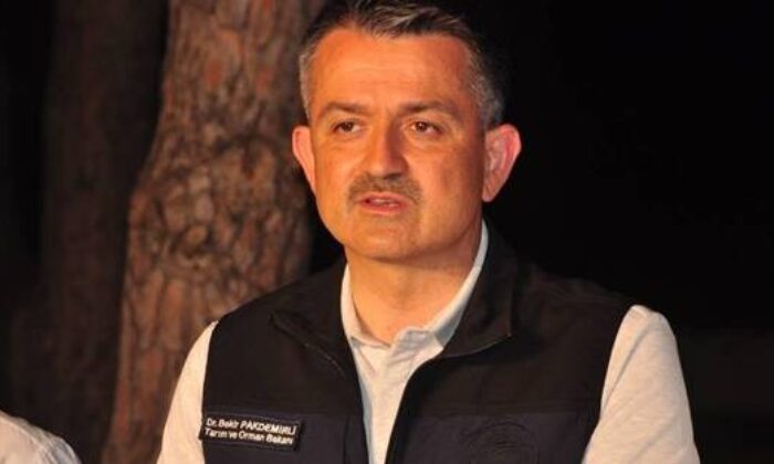 Bekir Pakdemirli’den yangınlarla ilgili açıklama! “2 işçi uçurumdan yuvarlandı!.”