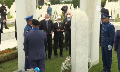 Cumhurbaşkanı Erdoğan, Aliya İzzetbegoviç’in kabrini ziyaret etti!.