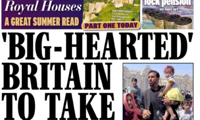 Sadece 20 bin Afganistanlı sığınmacı alan İngiltere manşetlerden dünyaya gövde gösterisi yaptı!.