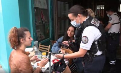 Medeni Avrupa’da son durum!. Fransa’da polis aşısız vatandaş avına çıktı!.