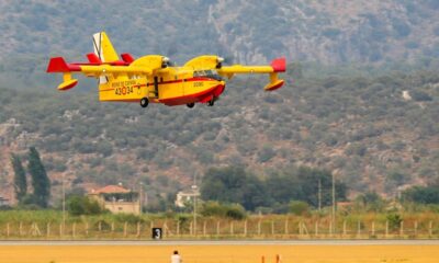 İspanya’dan gelen uçaklar Muğla’da göreve başladı!.