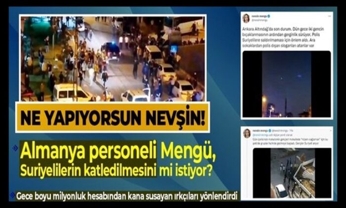 Altındağ provokasyonunu ajite ediyorlar! Nevşin Mengü, ateşe benzin dökmeye başladı bile..