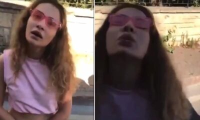 Ün”süz” şarkıcı Irmak Arıcı trafikte tartıştığı sürücünün yüzüne defalarca tükürdü!.