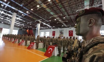 İhtisas kursunu tamamlayan bordo bereliler yemin etti!.