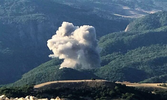 Tunceli’de ormanı ateşe veren PKK’lı teröristlere operasyon..