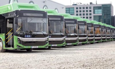 Türkiye 35 otobüsü daha Gürcistan’a teslim etti!.