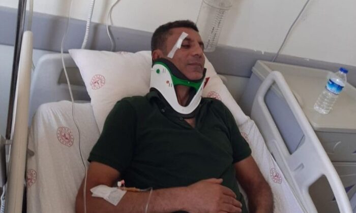 Şanlıurfa’da hasta yakınlarından sağlık çalışanına saldırı..