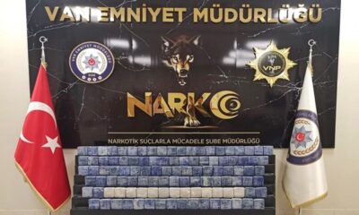 Van’da 81 kilo eroin ele geçirildi!.