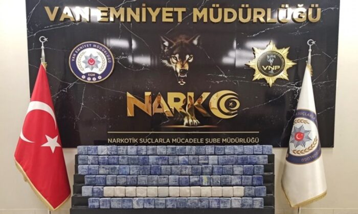 Van’da 81 kilo eroin ele geçirildi!.